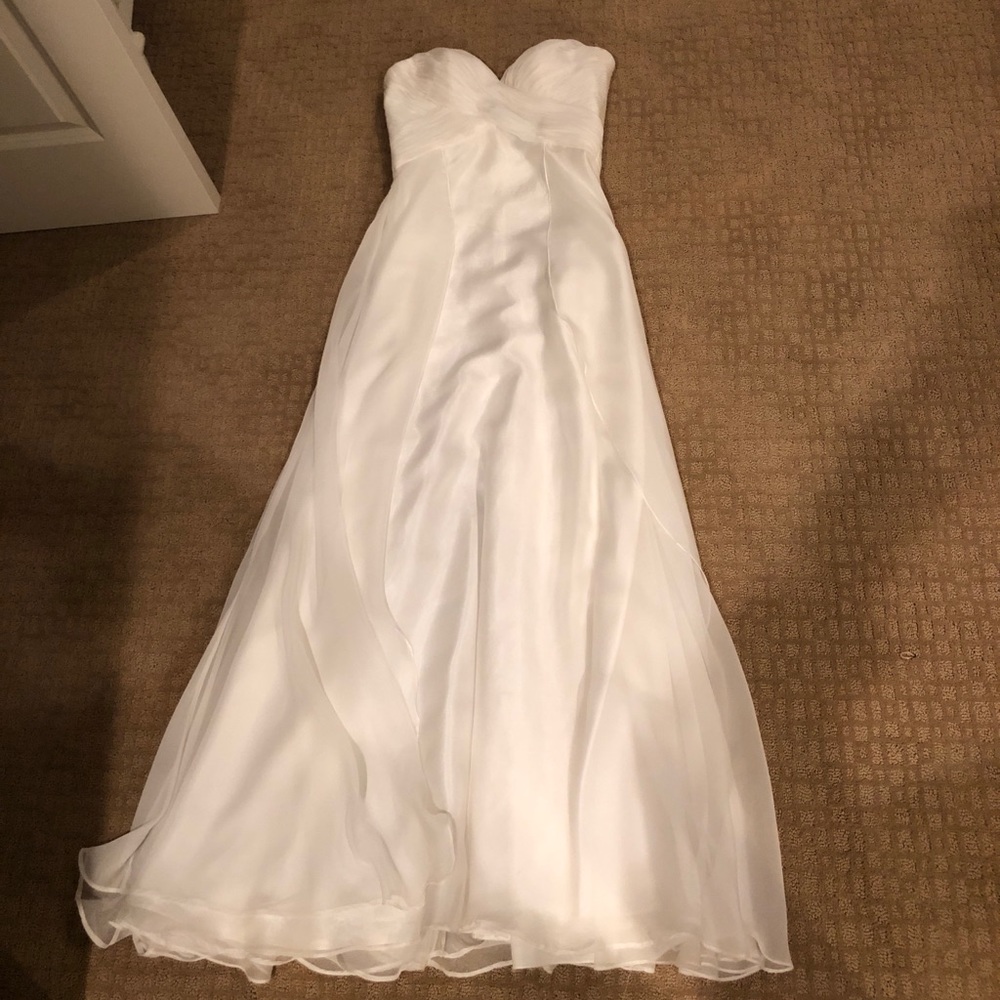 Long white dress
